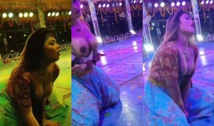 Nisha Maharana Shows Boobs